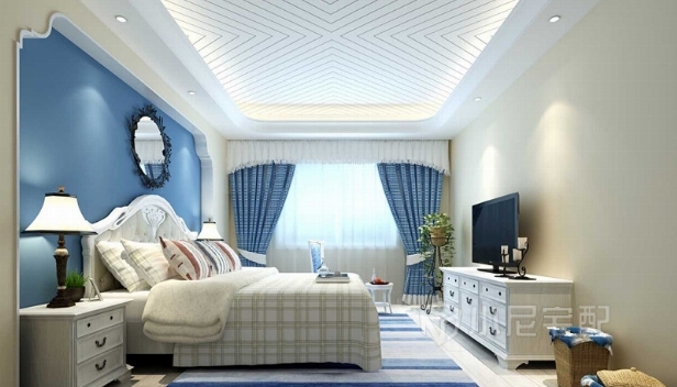 86.7㎡/三室兩廳兩衛(wèi)/地中海