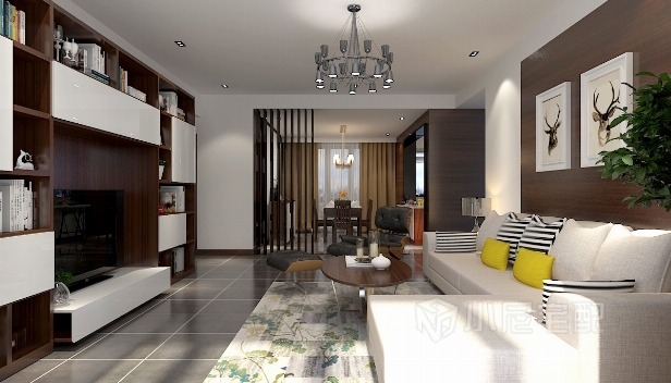 135㎡/三室兩廳兩衛(wèi)/簡(jiǎn)約