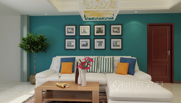 90㎡/兩室一廳一衛(wèi)/簡約