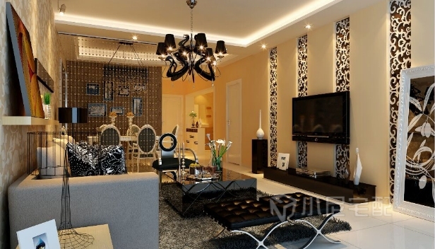 127㎡/三室兩廳兩衛(wèi)/現(xiàn)代