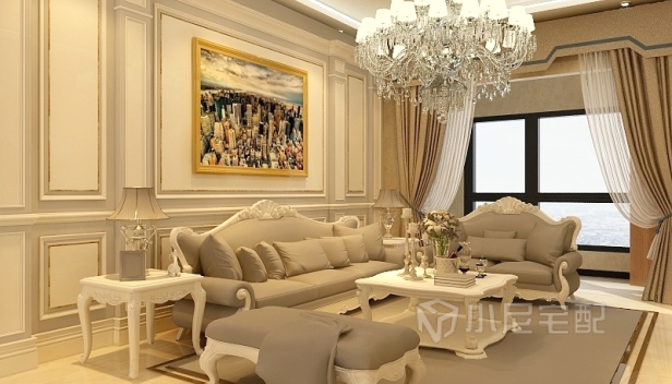 138㎡/三室一廳兩衛(wèi)/混搭