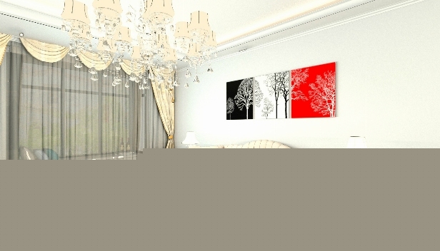 120㎡/三室一廳兩衛(wèi)/歐式