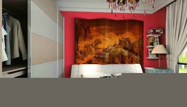 90.78㎡/三室一廳兩衛(wèi)/混搭