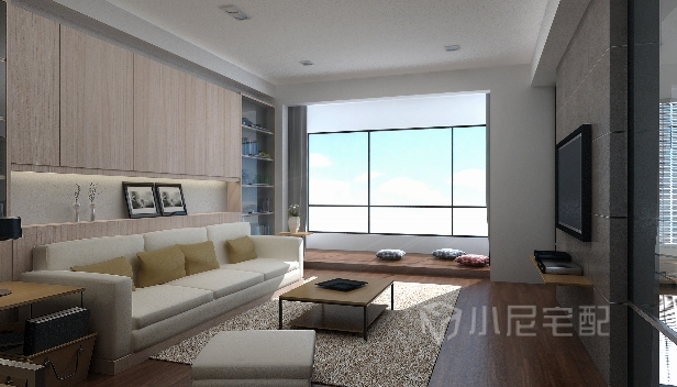 116㎡/兩室兩廳兩衛(wèi)/現(xiàn)代