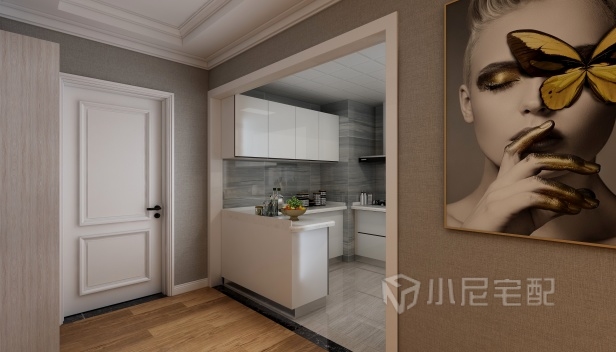 52㎡/兩室一廳一衛(wèi)/現(xiàn)代