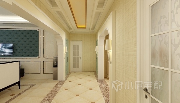 124㎡/三室兩廳兩衛(wèi)/田園