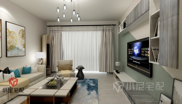 130㎡/三室兩廳兩衛(wèi)/現(xiàn)代