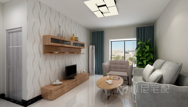 88㎡/兩室一廳一衛(wèi)/簡(jiǎn)約