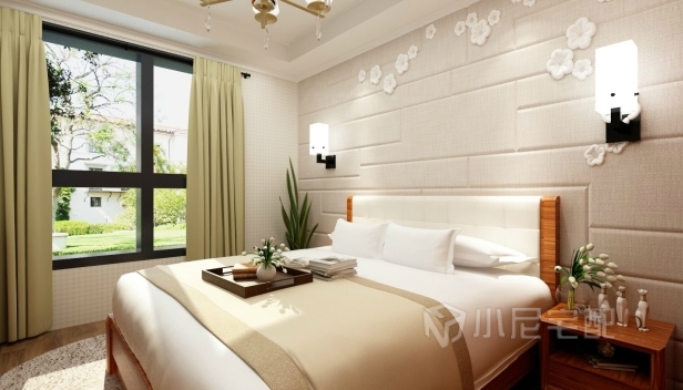 115㎡/三室一廳兩衛(wèi)/中式