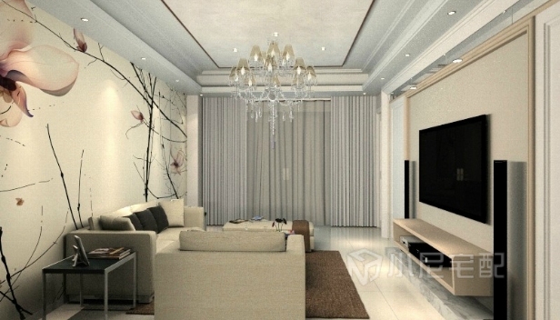 115㎡/三室兩廳兩衛(wèi)/簡約