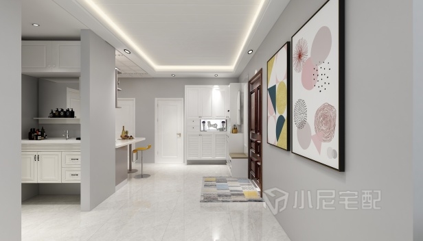 110㎡/三室兩廳一衛(wèi)/簡約