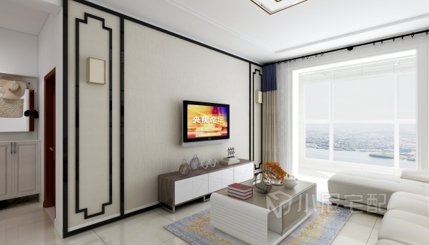 89㎡/三室兩廳兩衛(wèi)/簡約