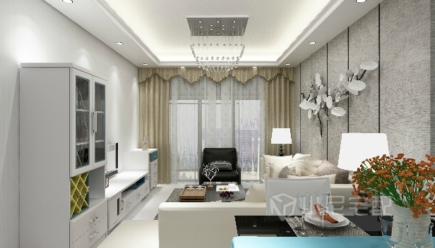 94㎡/兩室兩廳一衛(wèi)/現(xiàn)代