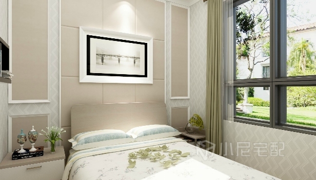 80㎡/兩室一廳一衛(wèi)/現代