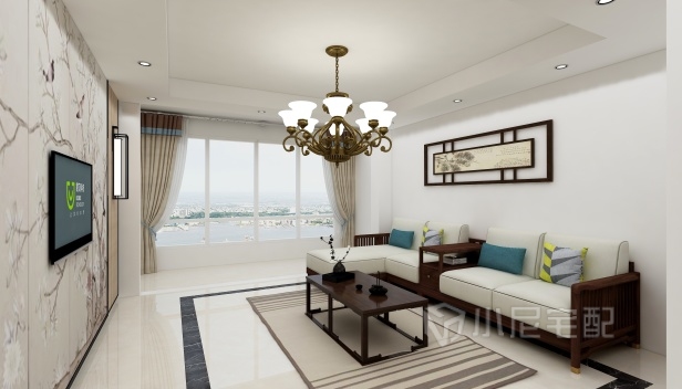 100㎡/三室兩廳兩衛(wèi)/中式