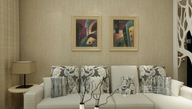 90㎡/兩室兩廳一衛(wèi)/混搭