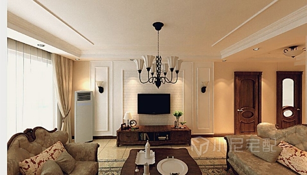 138㎡/三室兩廳兩衛(wèi)/美式