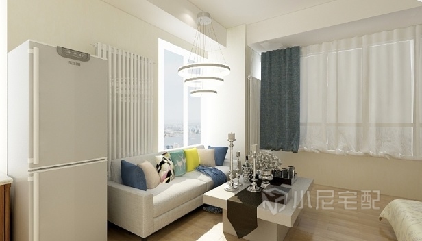 42㎡/一室一廳一衛(wèi)/歐式