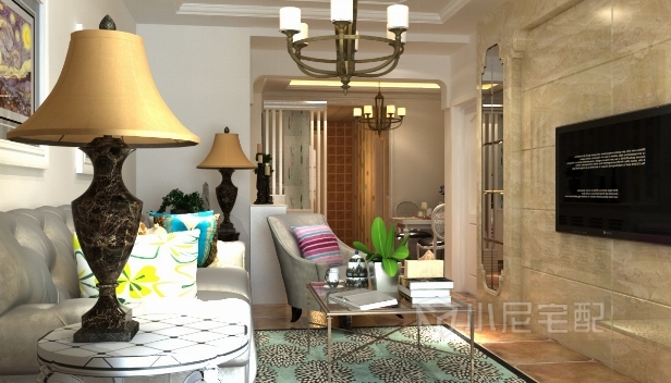 98㎡/兩室兩廳一衛(wèi)/田園