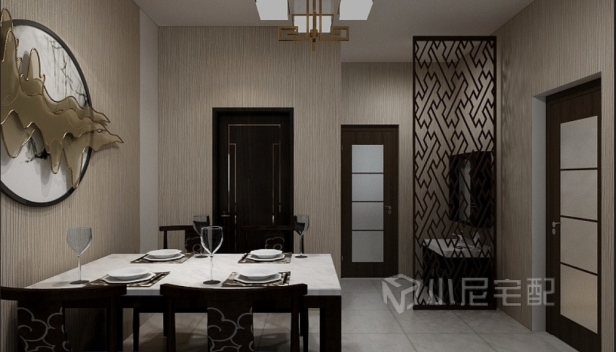 105㎡/三室兩廳兩衛(wèi)/中式