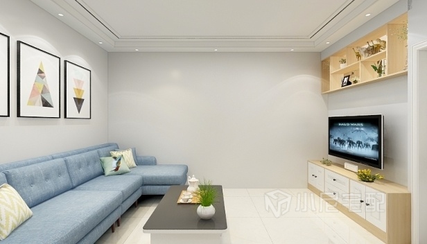 100㎡/三室一廳一衛(wèi)/現(xiàn)代