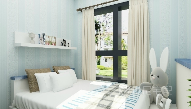 120㎡/三室一廳一衛(wèi)/地中海