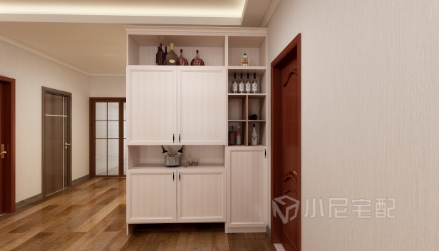 126㎡/兩室一廳兩衛(wèi)/歐式