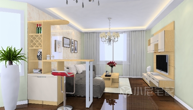 95㎡/三室兩廳兩衛(wèi)/簡(jiǎn)約