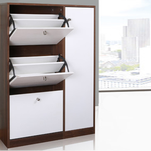 小尼宅配 翻斗鞋柜 現(xiàn)代簡(jiǎn)約木質(zhì)大容量門廳玄關(guān)柜 薄款特價(jià)